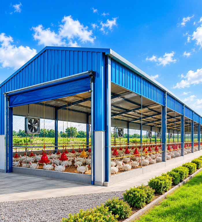 Prefabricated Poultry Shed